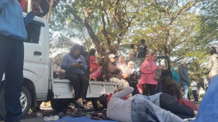 Pedagang Kelapa Bulogading Desak DPRD Gelar RDP