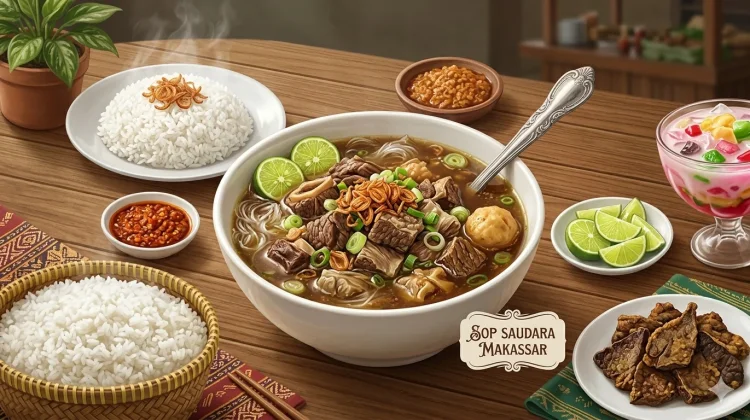 Sop Saudara, Kuliner Khas Sulawesi Selatan yang Kaya Rempah dan Gurih