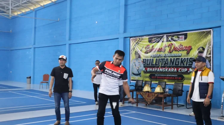 Sebanyak 294 Atlet Ramaikan Turnamen Bulutangkis Bhayangkara Cup Selayar