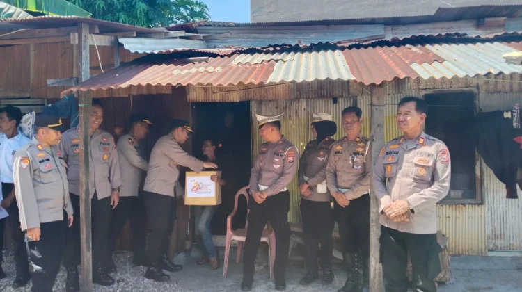 HUT Bhayangkara Ke-80, Polres Parepare Salurkan Bantuan Sosial ke Masyarakat