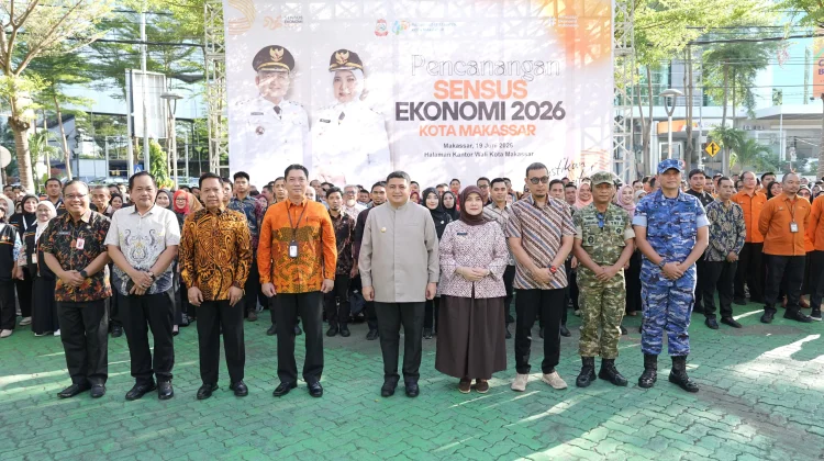 Pemkot Makassar dan BPS Perkuat Komitmen Sukseskan Sensus Ekonomi 2026