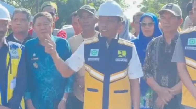 Syaharuddin Alrif Resmikan Pekerjaan Jalan Bendoro–Salobompong