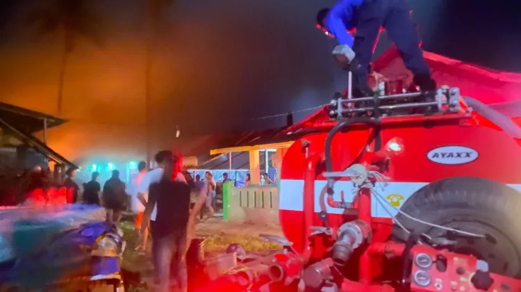Tiga Kebakaran Terjadi dalam 2 Hari, Kapolres Selayar Ingatkan Kewaspadaan Warga