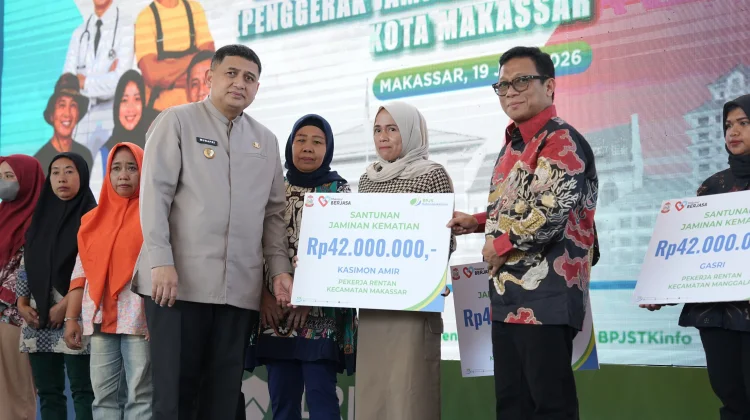 Pemkot Makassar Alokasikan Rp27,2 Miliar untuk Lindungi 81 Ribu Pekerja