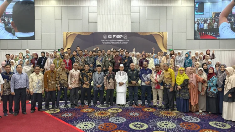 Ramah Tamah Wisuda, FISIP Unismuh Makassar Lepas 99 Alumni