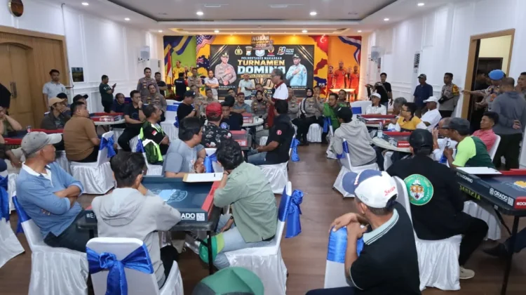 Kompetisi Domino Kapolrestabes Cup Mempertandingkan Juara Tingkat Polsek