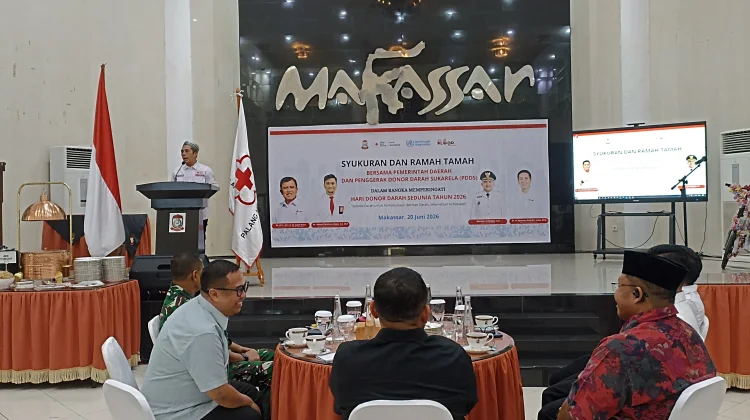 PMI Makassar Kumpulkan 16.568 Kantong Darah, 85 Persen dari Pendonor Sukarela