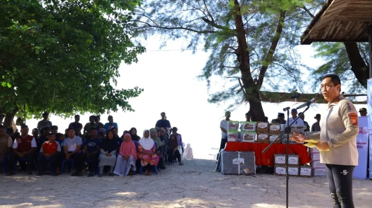 Polda Sulsel Peduli Pulau Terluar Menjelang HUT Bhayangkara