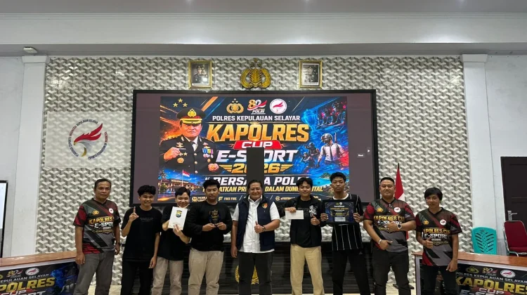 Capricous Siap Wakili Polres Selayar di Turnamen E-Sport Kapolda Sulsel Cup