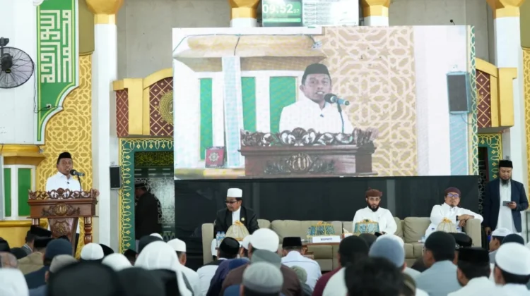 Berkah Langit dan Bumi, Bupati Sidrap Kutip Al-A'raf 96 di Tabligh Akbar Nasional