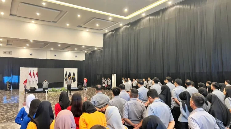 Kadiv Yankum Ajak Pegawai Tuntaskan Target Semester Pertama jelang Rakor Kinerja