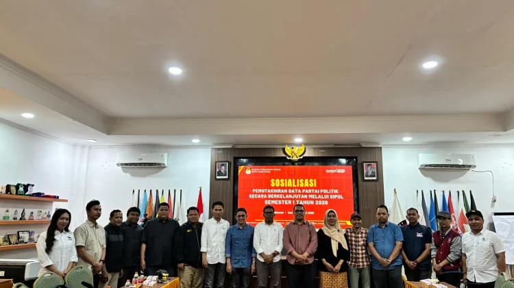 KPU Makassar Sosialisasikan PDPPB ke Parpol