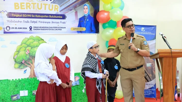 Wabup Bulukumba Edy Manaf: Kemampuan Bertutur Penting Bagi Generasi Muda