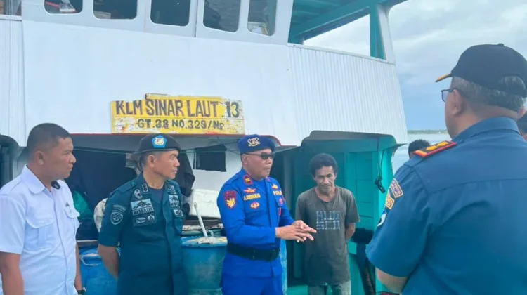 Sat Polairud Selayar Sosialisasikan Keselamatan Pelayaran Antar Pulau