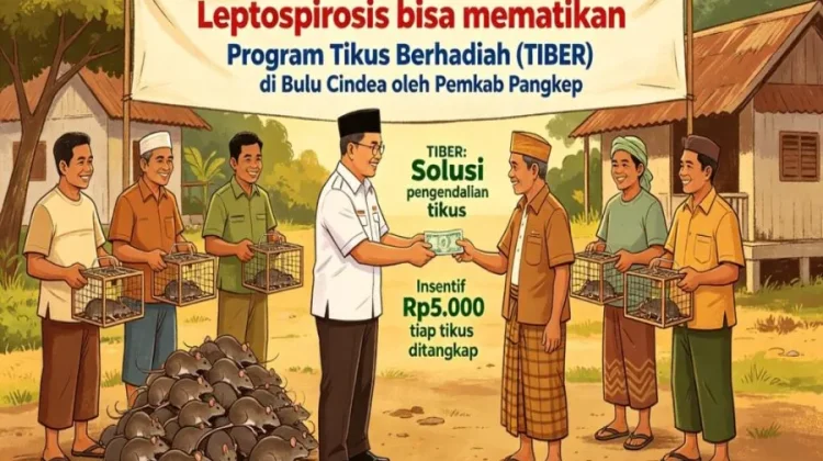 Luncurkan Program TIBER, Warga Diberi Insentif Rp5.000 per Ekor