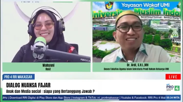 Pakar Hukum Islam UMI Minta Orang Tua Jadi Teladan Bagi Anak