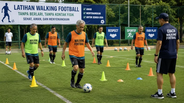 Walking Football Siap Meriahkan Forkot Makassar