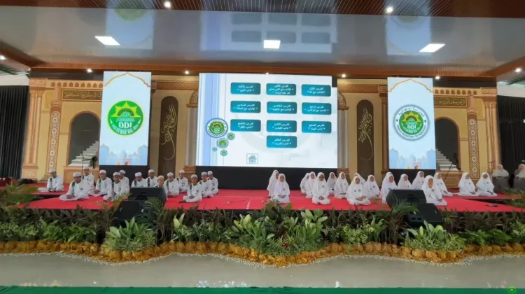 Haflah Qiraatil Kutub Madrasah I'dadiyah DDI Mangkoso Tampilkan Capaian Santri