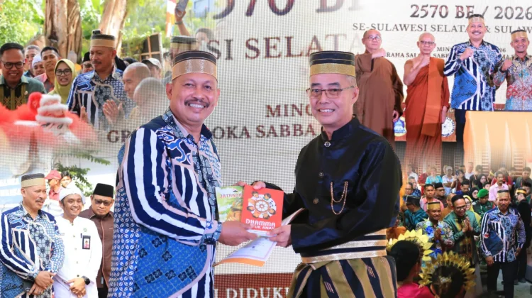 Ali Yafid Resmikan Operasional Sekolah Minggu Buddha Bone