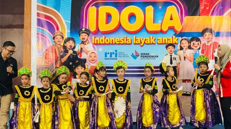 TK Negeri Biringkanaya Tampilkan Pentas Seni Nusantara