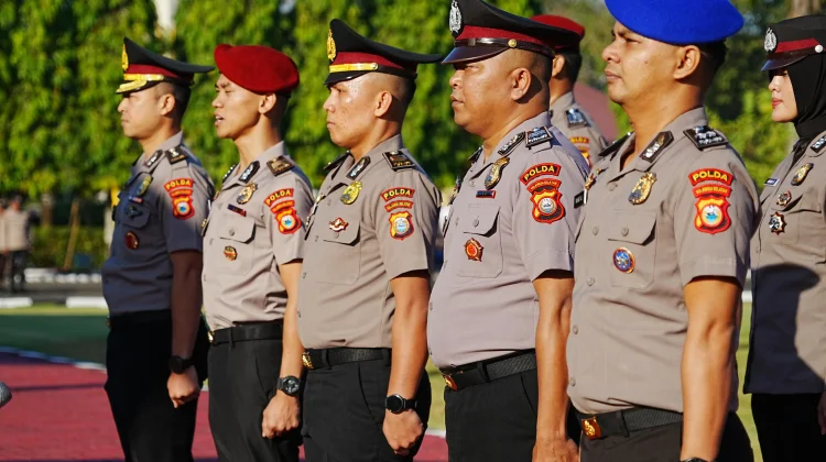 Ribuan Personel Polda Sulsel Terima Kenaikan Pangkat jelang Hari Bhayangkara