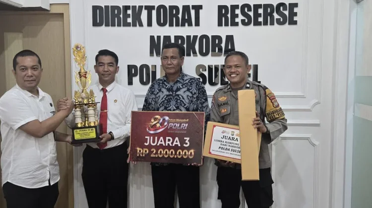 Kampung Macakka Jadi Kebanggaan Maros, Sabet Juara III Kampung Bebas Narkoba