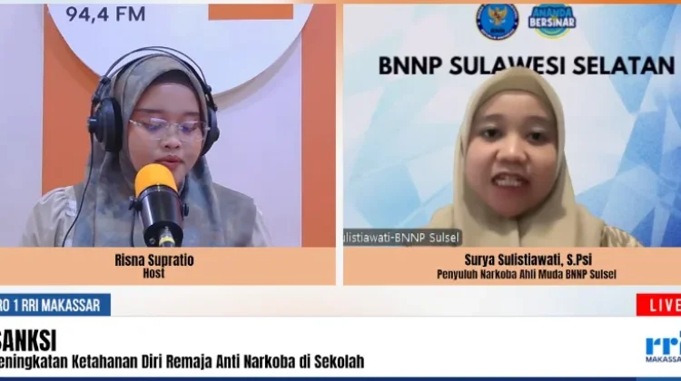 BNNP Sulsel Dorong Penguatan Ketahanan Diri Remaja Anti Narkoba