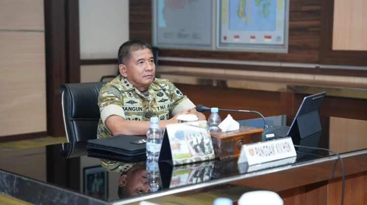 Pangdam XIV/Hasanuddin Ikuti Pengesahan Doktrin TNI Tridek