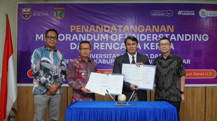 Unibos Makassar Gandeng Polman, Siapkan Langkah Besar untuk SDM Daerah