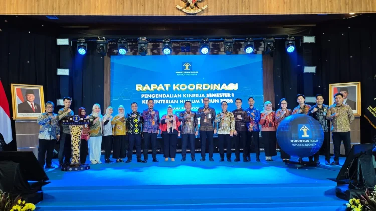 Kemenkum Sulsel Perkuat Komitmen di Rakor Pengendalian Kinerja Semester I 2026