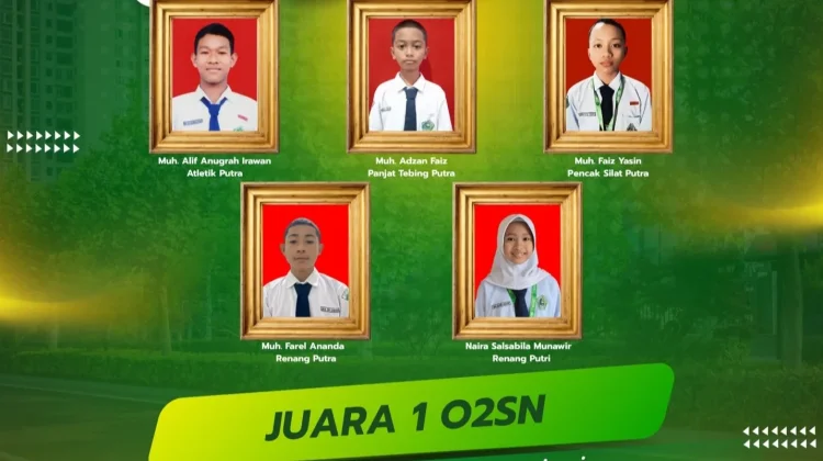 MTsN 1 Bone Kirim 5 Atlet Terbaik, Siap Taklukkan O2SN Sulsel