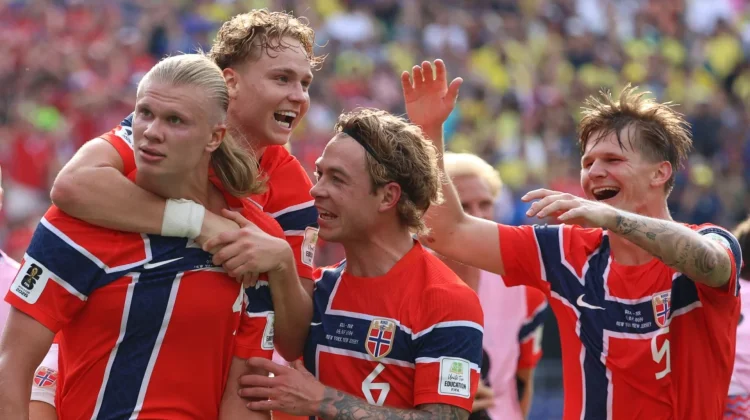 Norwegia Singkirkan Brasil, Haaland Jadi Penentu