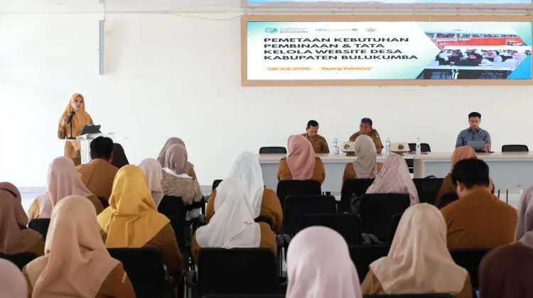 Dinas Kominfo Bulukumba Monev Pengelolaan Website Desa