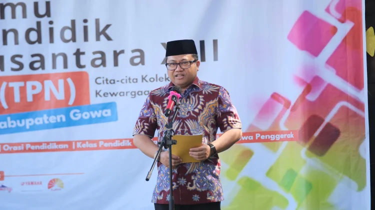 Wabup Gowa Buka Temu Pendidik Nusantara XIII