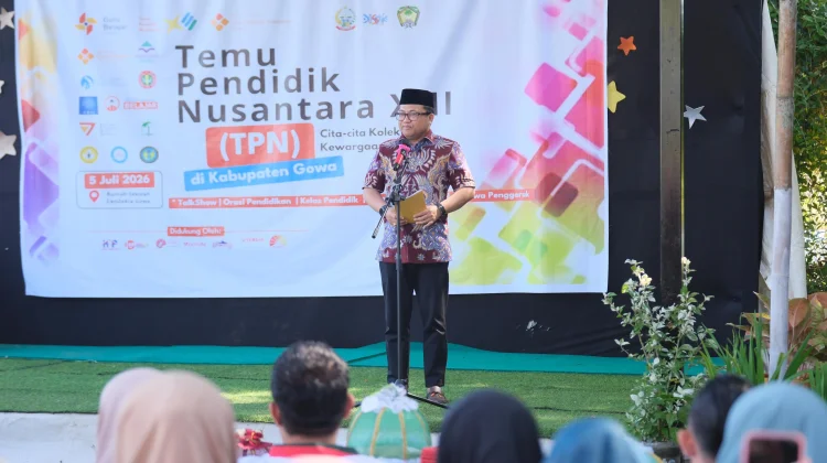 Wabup Gowa Buka Temu Pendidik Nusantara XIII