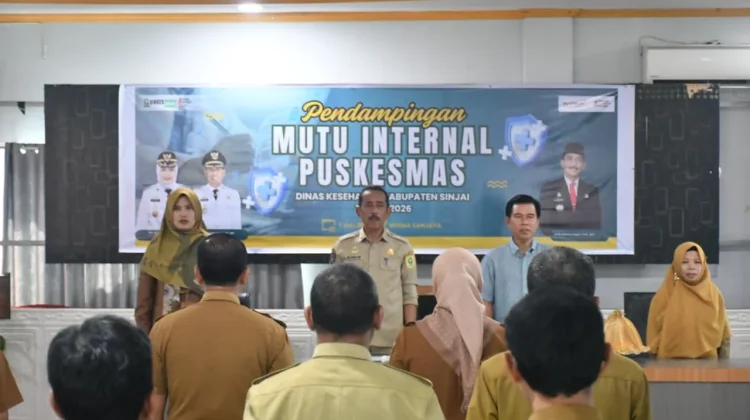 Dinas Kesehatan Sinjai Laksanakan Pendampingan Mutu Internal Puskesmas