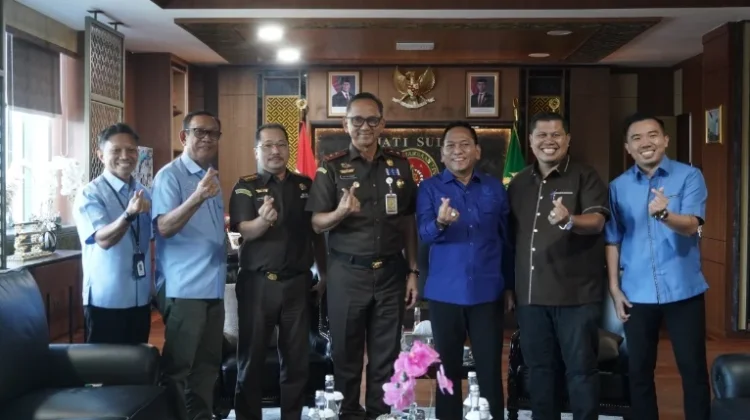Terima Kunjungan KONI, Kajati Sulsel dukung Pembinaan Olah Raga di Sulsel