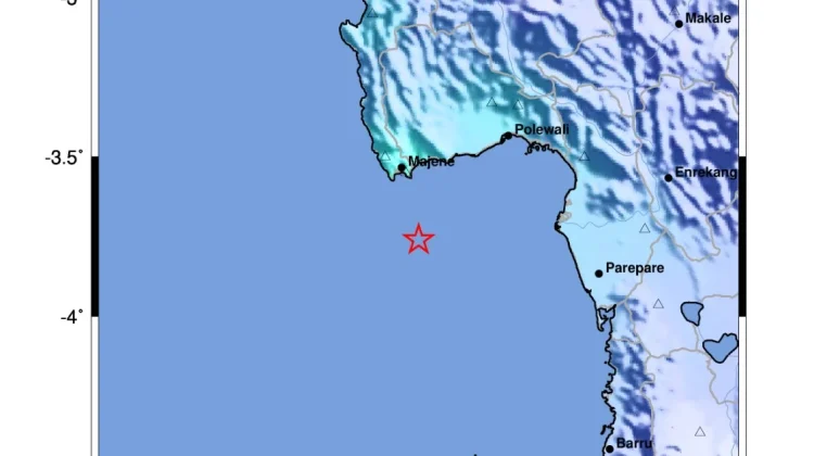 Gempa M 4,7 Guncang Majene, Getaran Terasa hingga Makassar