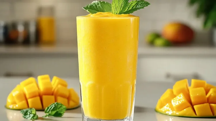 Jus Mangga Harum Manis Kaya Nutrisi dan Menyegarkan