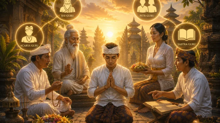 Alpaka Guru Jadi Pengingat Pentingnya Menghormati Empat Guru dalam Ajaran Hindu