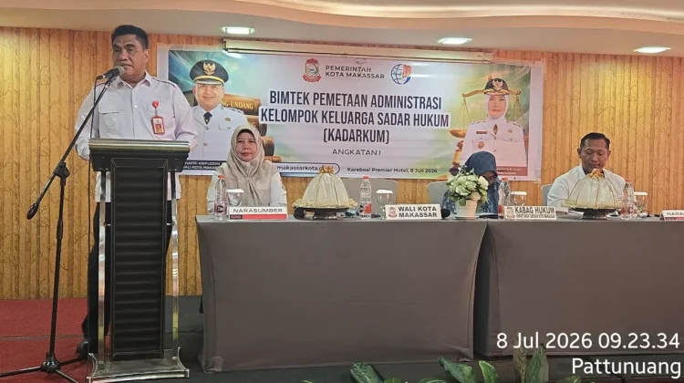 Penyuluh Hukum Kemenkum Sulsel Jadi Narasumber Bimtek Pemetaan Administrasi