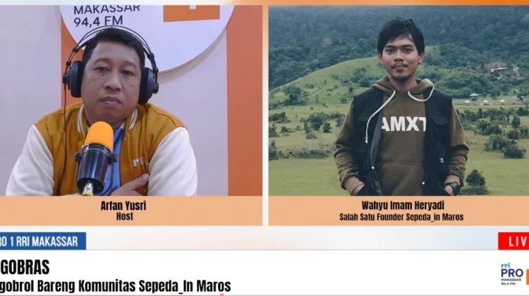Gaungkan Sehat Bersepeda Bersama Komunitas Sepeda_in Maros