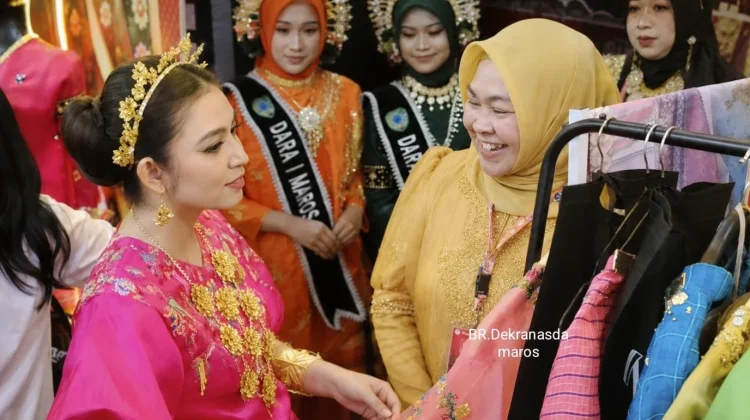 Ulfiah Nur Bawa Produk Unggulan Maros Bersinar di Pameran Nasional HUT Dekranas