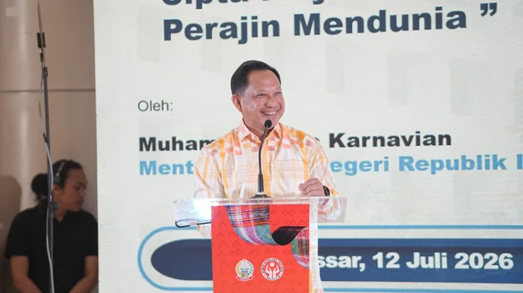 Mendagri Tutup HUT Dekranas, Ekonomi Makassar Bergeliat
