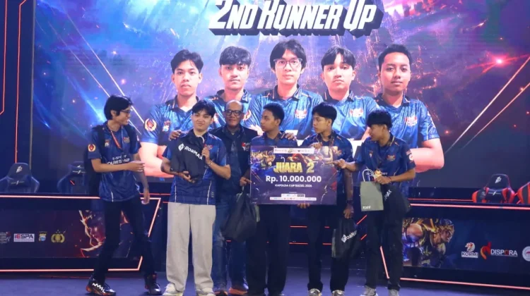 Personil Polrestabes Makassar Semangat Menjuarai Tournament E-Sport