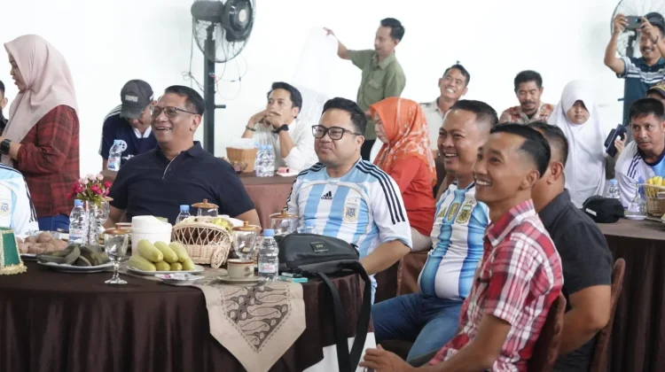 Ratusan Warga Antusias Ikuti Nobar Piala Dunia di Kodim 1409/Gowa