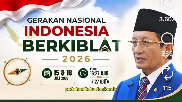 Kemenag  RI ajak Kalibrasi Arah Kiblat lewat Fenomena Rashdul Qiblah