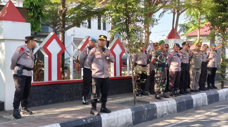 Plh. Kapolresta Gowa Pimpin Pengamanan Gabungan di Kantor DPRD
