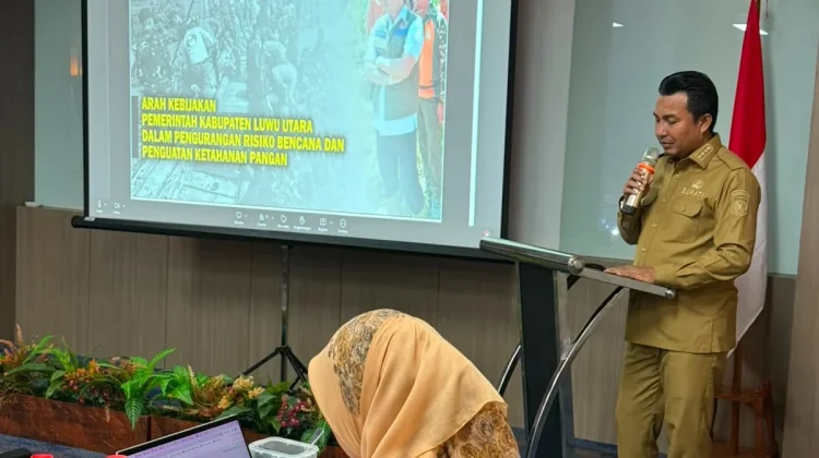 Bupati Lutra Paparkan Strategi Mitigasi Bencana dan Ketahanan Pangan