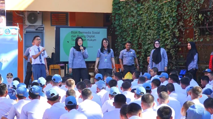 Momentum MPLS, Kemenkum Sulsel Bekali Siswa tentang Kesadaran Hukum